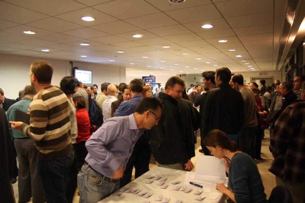 What is Networking - a Reception Networking Session in a Startup Competition (Pitchfest, co-organized by Haggai Yedidya), in Tel-Aviv University 